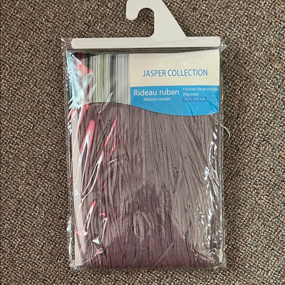 Ribbon Curtain in Purple